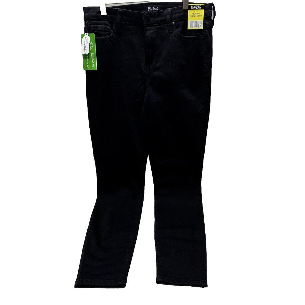 David Buffalo Womens Black High Rise Skinny Jeans - Size 6/28 Brand New